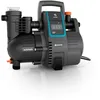 Image de Gardena smart Pressure Pump : station de pompage, contrôlable via app, débit 5 000 l/h, sans entretien, pré-filtre intégré, hauteur d’aspiration max. 8 m, protection contre la marche à sec (19080-20) en occasion ou reconditionné
