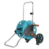 Image de CleverRoll M 18511-20 gris, turquoise, orange Dévidoir de tuyau sur roues nu