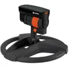 Image de Arroseur pour surfaces carrées AquaZoom compact Gardena : Arroseur pour l’arrosage de superficies de 9-216 m², portée 3-18 m, distance de jet 3-12 m, filtre intérieur intégré (18708-20) en occasion ou reconditionné