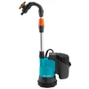 Image de Gardena Pompe pour collecteur d'eau de pluie sur batterie 2000/2 18V P4A - Kit prêt à l'emploi: Débit et pression élevés, Niveaux de puissance réglables, Protection contre la marche à sec (14602-20) en occasion ou reconditionné