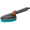 Image de Gardena Cleansystem Brosse de Lavage à Main M Dure : Brosse avec raccord de Tuyau, pour Petites Surfaces & Surfaces Peu sensibles, Utilisation avec Une Main, avec débit réglable (18846-20) en occasion ou reconditionné