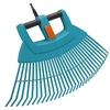 Image de Balai à gazon 2 en 1 XXL 77cm Combisystem - Plastique renforcé - 32 dents - Ratissage herbe - Garantie 25 ans (3107-20)