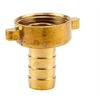Image de - Raccord de flexible fileté - 2 pièces - adapté pour tuyau de 13 mm (1/2")