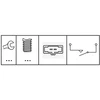 Image de Interrupteur, Commande Des Freins (Gestion Du Moteur) Hella 6dd008622491 Ford;Seat;Volkswagen