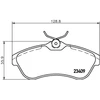 Image de Kit De Plaquettes De Frein, Frein À Disque 8db 355 009-321 Hella Hella 8db355009321 Citroen