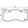 Image de Kit De Plaquettes De Frein, Frein À Disque 8db 355 016-151 Hella Hella 8db355016151 Land Rover