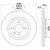 Image de Disque De Frein Hella 8dd355101831 Seat;Volkswagen