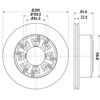 Image de Disque De Frein Hella 8dd355105791 Iveco