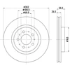 Image de Disque De Frein Hella 8dd355106131 Volvo