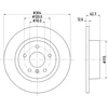 Image de Disque De Frein Hella 8dd355106371 Land Rover