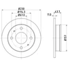 Image de Disque De Frein Hella 8dd355107171 Hyundai