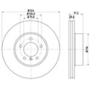 Image de Disque De Frein Hella 8dd355109921 Bmw