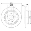 Image de Disque De Frein Hella 8dd355110091 Mercedes-Benz