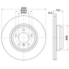Image de Disque De Frein Hella 8dd355111941 Bmw