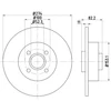 Image de Disque De Frein Hella 8dd355112211 Renault