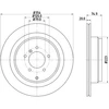 Image de Disque De Frein Hella 8dd355115291 Land Rover