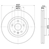 Image de Disque De Frein Hella 8dd355116051 Opel;Saab;Vauxhall