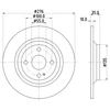 Image de Disque De Frein Hella 8dd355116071 Mazda