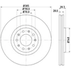 Image de Disque De Frein Hella 8dd355116631 Alfa Romeo