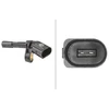 Image de Capteur, Vitesse De Roue Hella 6pu012039031 Audi;Seat;Skoda;Volkswagen