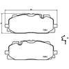 Image de Kit De Plaquettes De Frein, Frein À Disque 8db 355 021-641 Hella Hella 8db355021641 Audi;Cupra;Volkswagen