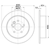 Image de Disque De Frein Hella 8dd355118721 Toyota