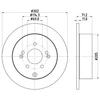 Image de Disque De Frein Hella 8dd355119051 Hyundai