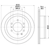 Image de Disque De Frein Hella 8dd355119091 Mitsubishi