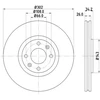 Image de Disque De Frein Hella 8dd355119161 Citroen;Ds;Opel;Peugeot