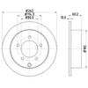 Image de Disque De Frein Hella 8dd355119181 Mitsubishi