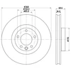 Image de Disque De Frein Hella 8dd355119521 Porsche;Volkswagen