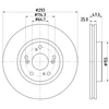 Image de Disque De Frein Hella 8dd355119571 Honda
