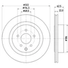 Image de Disque De Frein Hella 8dd355120551 Nissan