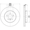 Image de Disque De Frein Hella 8dd355120651 Bmw