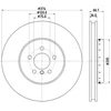 Image de Disque De Frein Hella 8dd355120691 Bmw