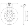 Image de Disque De Frein Hella 8dd355120931 Fiat