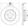 Image de Disque De Frein Hella 8dd355120981 Bmw