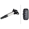 Image de Bobine D'Allumage 5da 358 000-461 Hella Hella 5da358000461 Lexus;Toyota