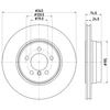 Image de Disque De Frein Hella 8dd355122251 Bmw