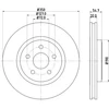 Image de Disque De Frein Hella 8dd355122411 Dodge;Jeep