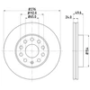 Image de Disque De Frein Hella 8dd355122721 Audi;Seat;Skoda;Volkswagen