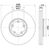 Image de Disque De Frein Hella 8dd355122801 Ford