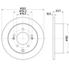 Image de Disque De Frein Hella 8dd355125301 Kia