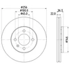 Image de Disque De Frein Hella 8dd355125391 Skoda