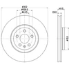Image de Disque De Frein Hella 8dd355125471 Volvo