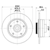 Image de Disque De Frein Hella 8dd355126481 Renault
