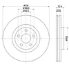 Image de Disque De Frein Hella 8dd355126701 Ford;Ford Usa