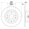 Image de Disque De Frein Hella 8dd355126711 Mazda