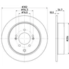 Image de Disque De Frein Hella 8dd355126911 Hyundai;Kia