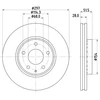 Image de Disque De Frein Hella 8dd355126981 Mazda